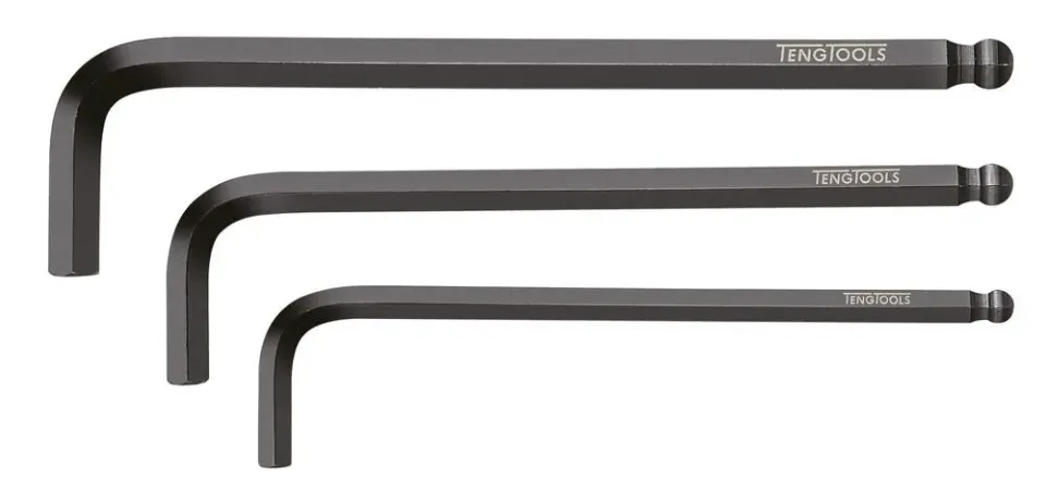 TengTools Chiave Esagonale Sferica 3/8" CR-MO