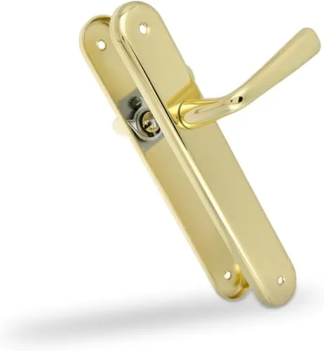 Amig 252 coppia maniglie per porte ottone verniciato