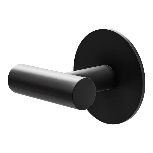 Amig Mod.6 gancio adesivo bagno nero opaco 60x55x65 mm