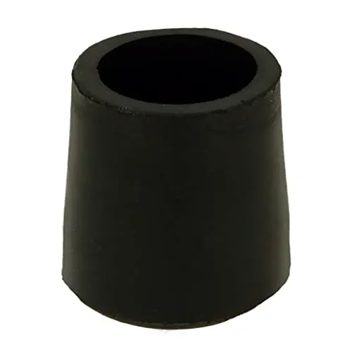 Amig Mod. 658 puntale esterno tondo Ø25 mm gomma