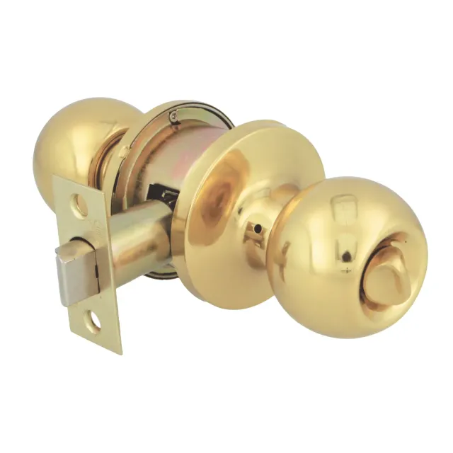 Amig set maniglie a sfera ottone dorato privacy