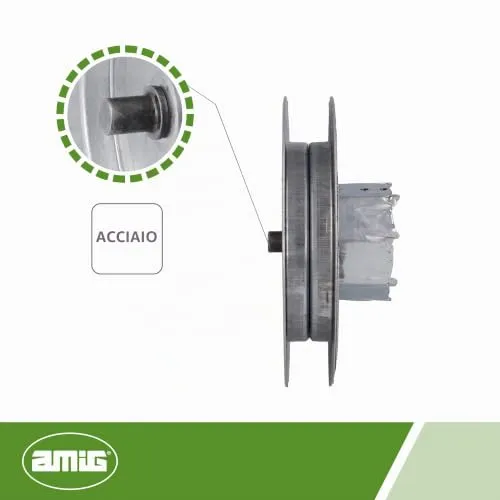 Amig Puleggia Tapparella Acciaio 180 mm Nastro 22 mm