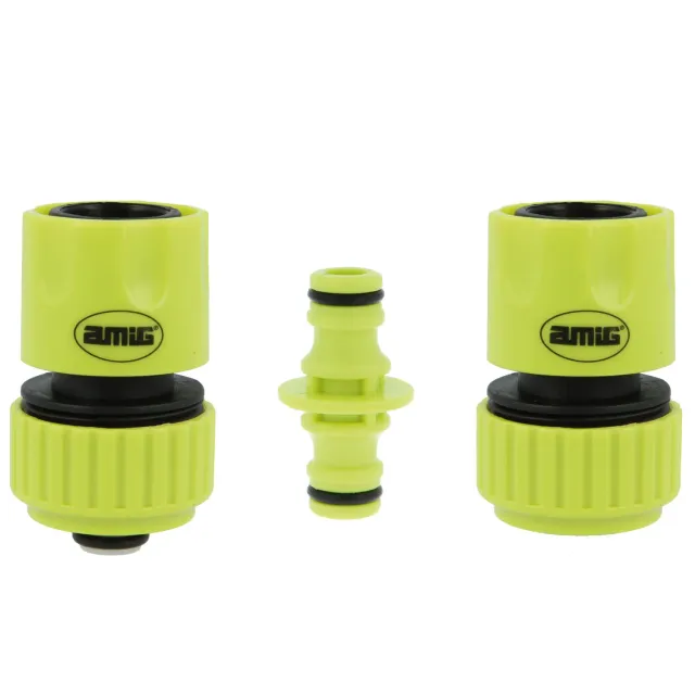 Amig Kit Raccordi Tubo 3/4" 3 Pezzi ABS Verde