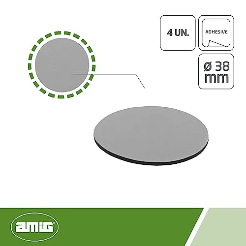 Amig Mod. 76 pattino adesivo tondo Ø38 mm teflon