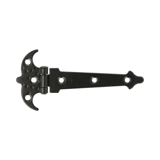 Amig Cerniera Due Ali Rustica Acciaio Nero 90 mm