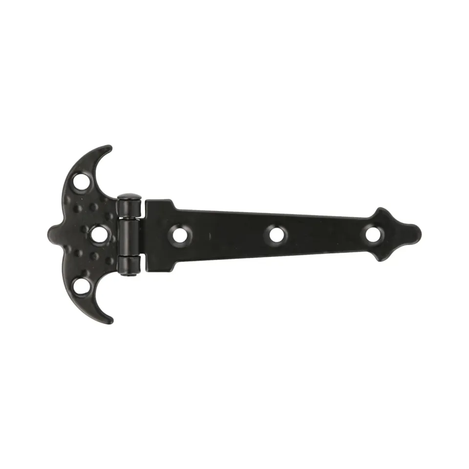 Amig Cerniera Due Ali Rustica Acciaio Nero 90 mm