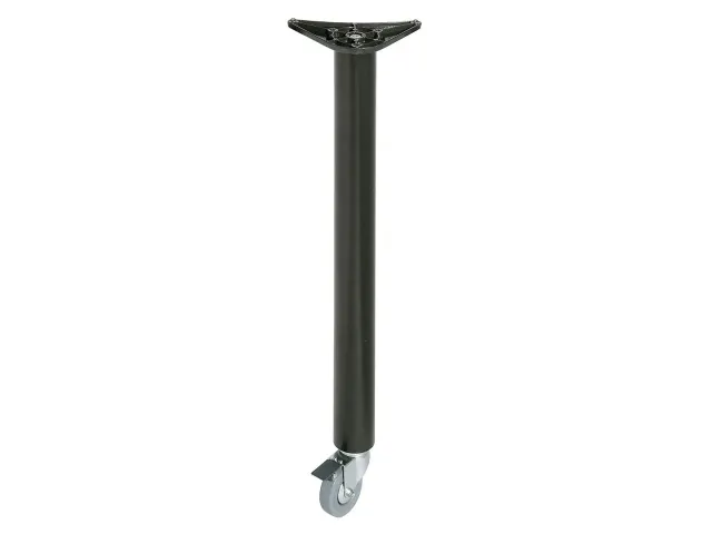 Amig Mod.7 gamba tavolo nera 870 mm ruote+freno