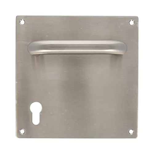 Amig 3CB85 maniglie porte piastra 180 mm inox opaco