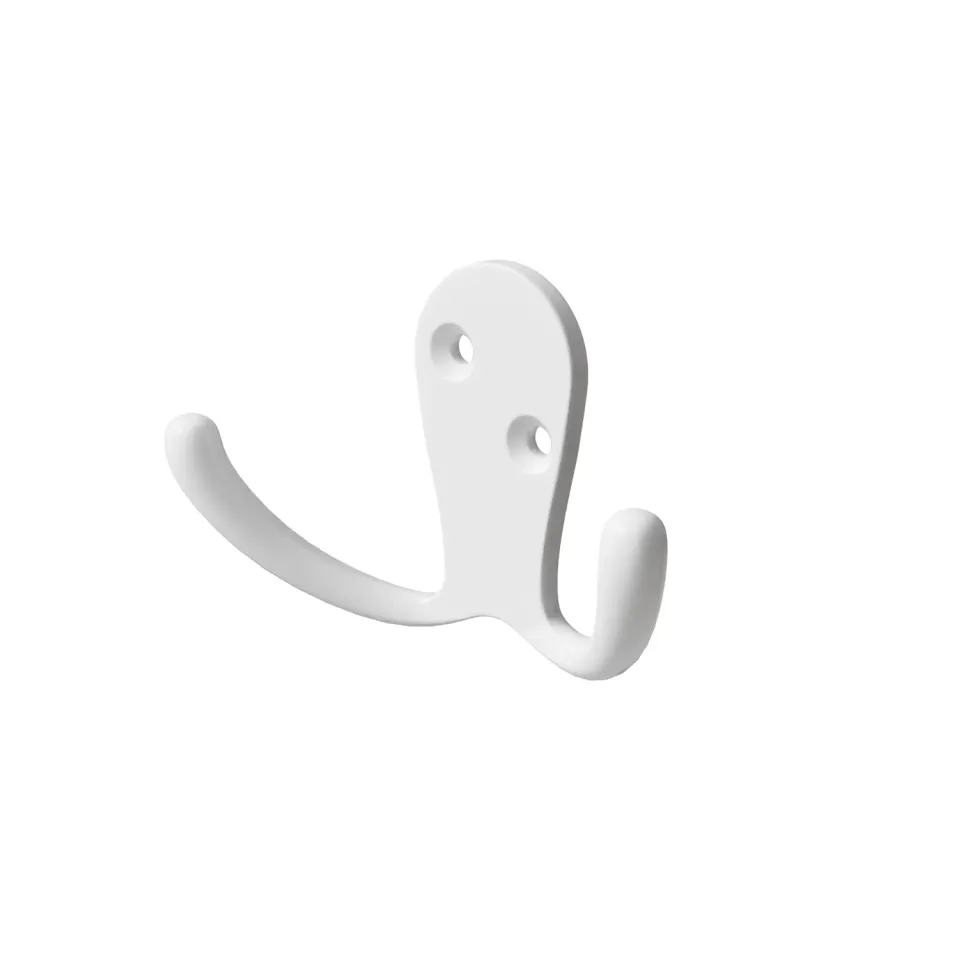 Amig CS30 appendiabiti da parete bianco 2 ganci