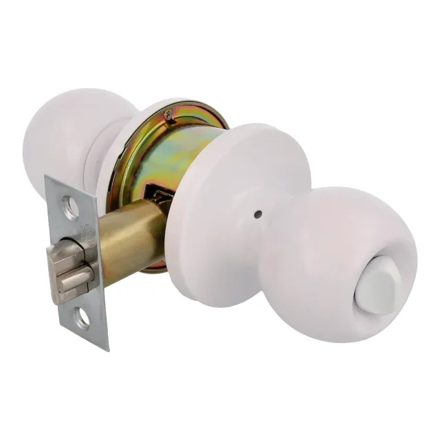 Amig 5100 pomello sfera con chiave ottone bianco