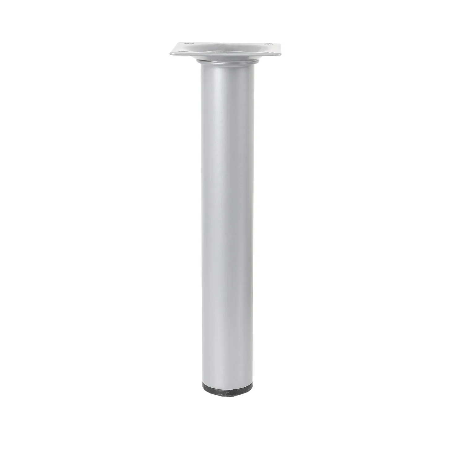 Amig Piedini Mobili Tondi 30x300 mm Argento 4 Pezzi