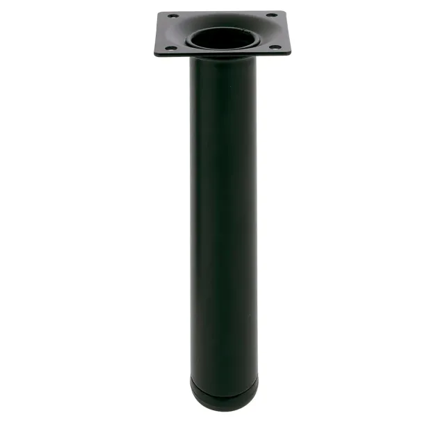 Amig Gamba Rotonda 30x400 mm Acciaio Bianca con Viti