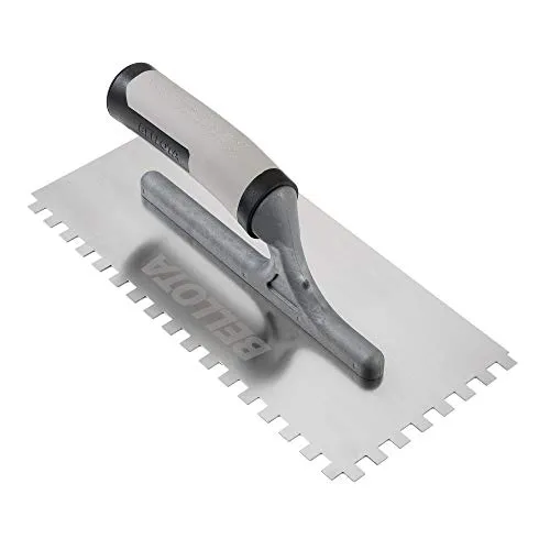 Bellota Castello frattazzo dentato inox manico bimateriale