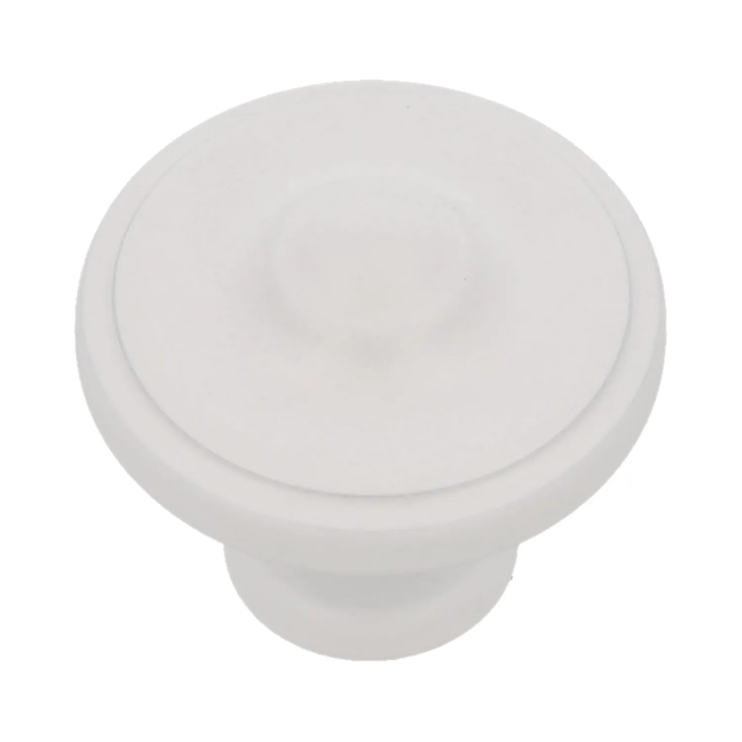 Amig 810 pomello mobili bianco Ø33 mm 2 pezzi zamak