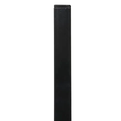 Amig Mod.3 piedino mobile acciaio nero 25x25x350 mm