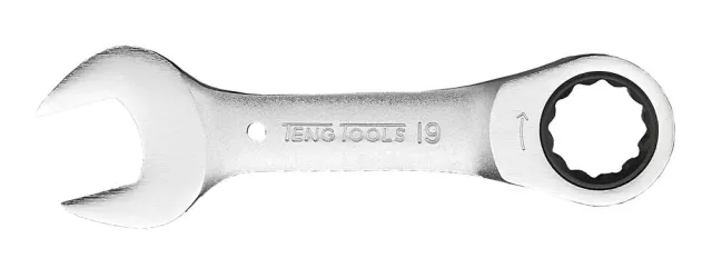 TengTools Chiave Combinata 13mm Corta a Cricchetto