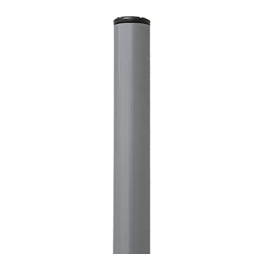 Amig gamba rotonda acciaio argento 30x400 mm con viti