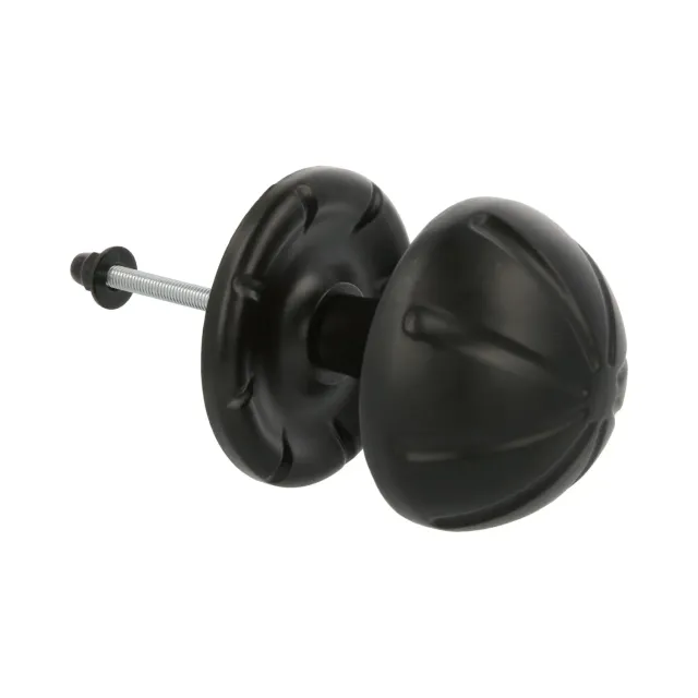 Amig Pomolo Porta Nero Zama Diametro 75 mm
