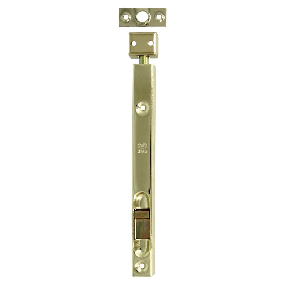 Amig 400 Catenaccio Verticale 110 mm Acciaio Ottonato