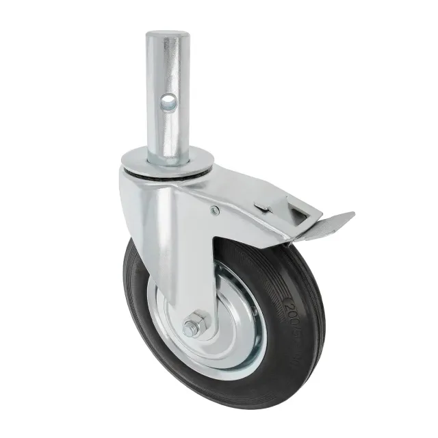 Amig Ruota ponteggio femmina Ø200 mm freno 200 kg