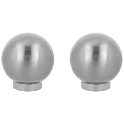 Amig Mod. 813 pomelli mobili D24 mm nichel 2 pezzi