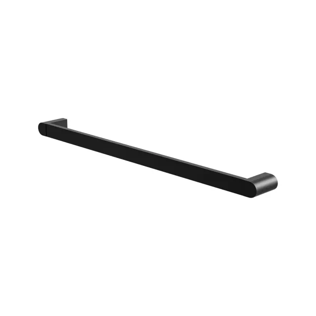 Amig Oma-2 portasciugamani semplice nero opaco 490 mm zamak