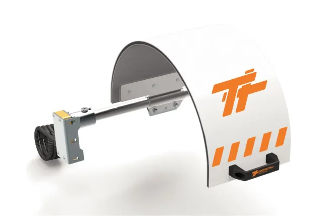 TECNO PIU' Riparo Autocentrante Tornio Parallelo Sicurezza